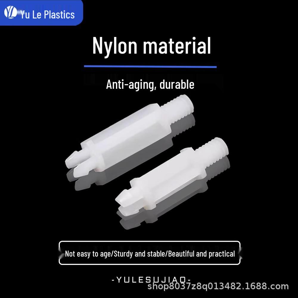 SM Series Snap-in Male Hex Standoffs for PCB, 4.3~4.5mm Holes, M3 Spacing