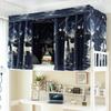 Dormitory Bed Blackout Canopy for Bunk Beds - Student Privacy Curtain