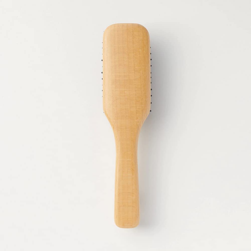 MUJI Beech Wood Hair Brush Total Length 20cm Mixed Hair 82575163