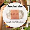 Metallic Shiny Yarn Crochet Bulky T Shirt for Headband Pillow DIY Craft