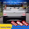 Sequential LED Turn Signal & Brake Light for 15-16 Honda CRV Rear Bumper Reflector Modification