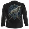 Spiral Direct Unisex Adult Celtic Wolf Back Print Long-Sleeved T-Shirt