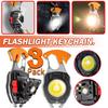 Multifunctional Portable Light Strong Flashlight Keychain Lights Mini Work Lamp