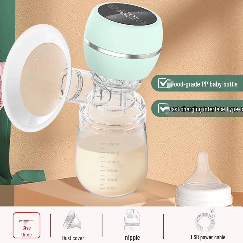 Smart Silent Electric Breast Pump with Variable Frequency and Integrated Massage