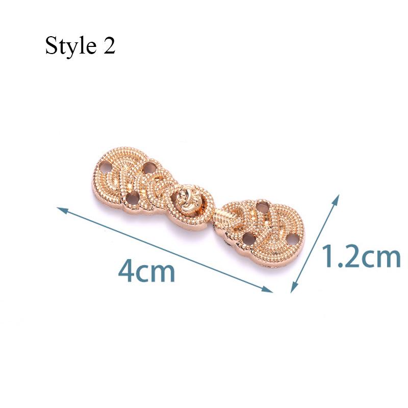 Trousers Waist Button Fixed Tightening Artifact Metal Buckle Skirt Adjustment Button Dress Waist Change Button DIY Classical