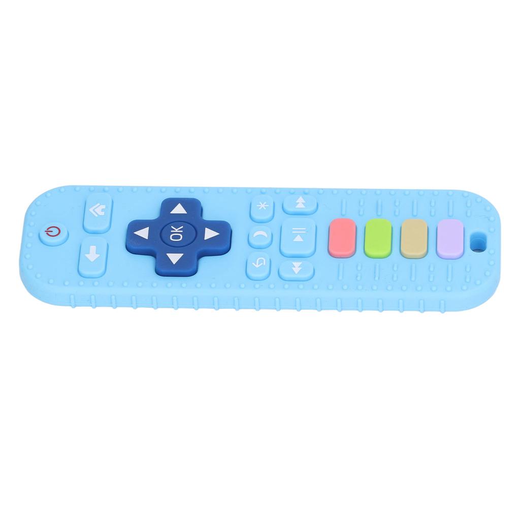 Silicone Teething Toy Safe Soft Gum Massage Chewing Remote Control Shape Teethers for Infant Toddlers