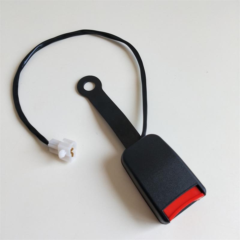 Car Seat Belt Socket with Alarm Wire for Safety Belt Buckle, Truck, and Forklift 