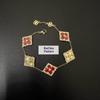 Five-flower Bracelet for Women Four-leaf Clover Bracelet Classy Flower-encrusted Bracelet