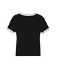 REST&RECREATION Ribbed Coloration Knit - Black