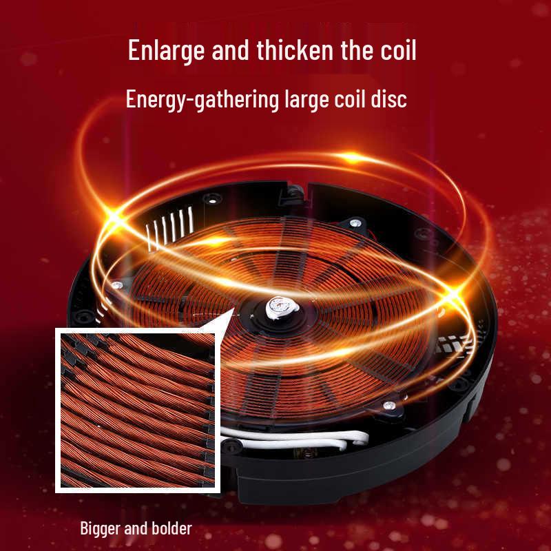 Shengxi High-Power Induction Cooktop: Commercial-Grade, Round, Embedded, Ideal for Stir-Fry and Home Use