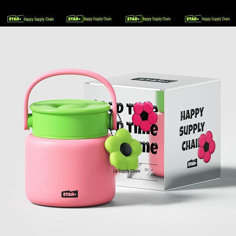 

Shidajia 316L Stainless Steel Thermal Food Jar with Folding Spoon