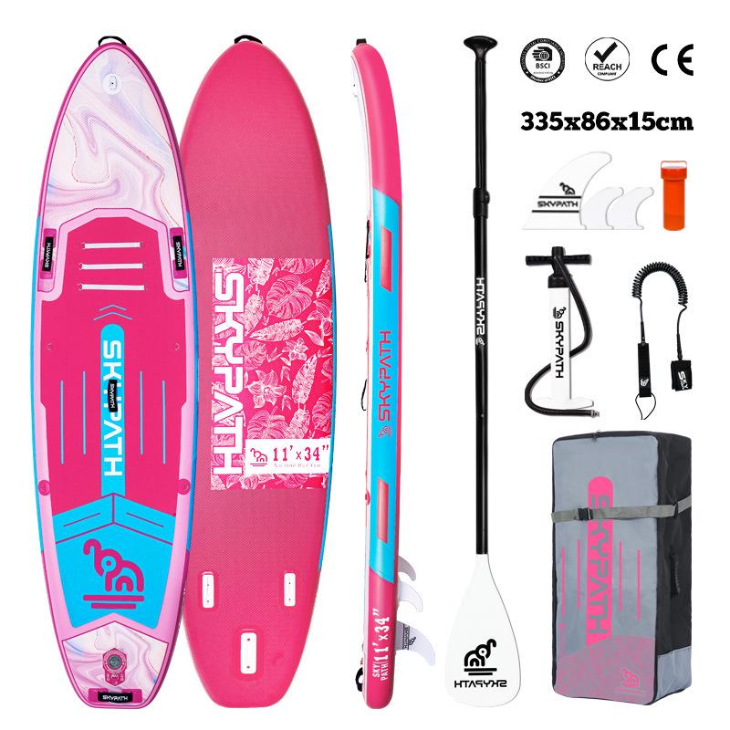 Professional Racing PVC Inflatable Stand-Up Paddleboard for Outdoor Use