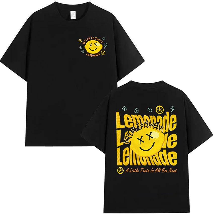 Louis Tomlinson Lemonade Tour 2026 Print T Shirt Unisexs Women Summer High Quality Cotton Tshirts Harajuku Oversized Tshirt