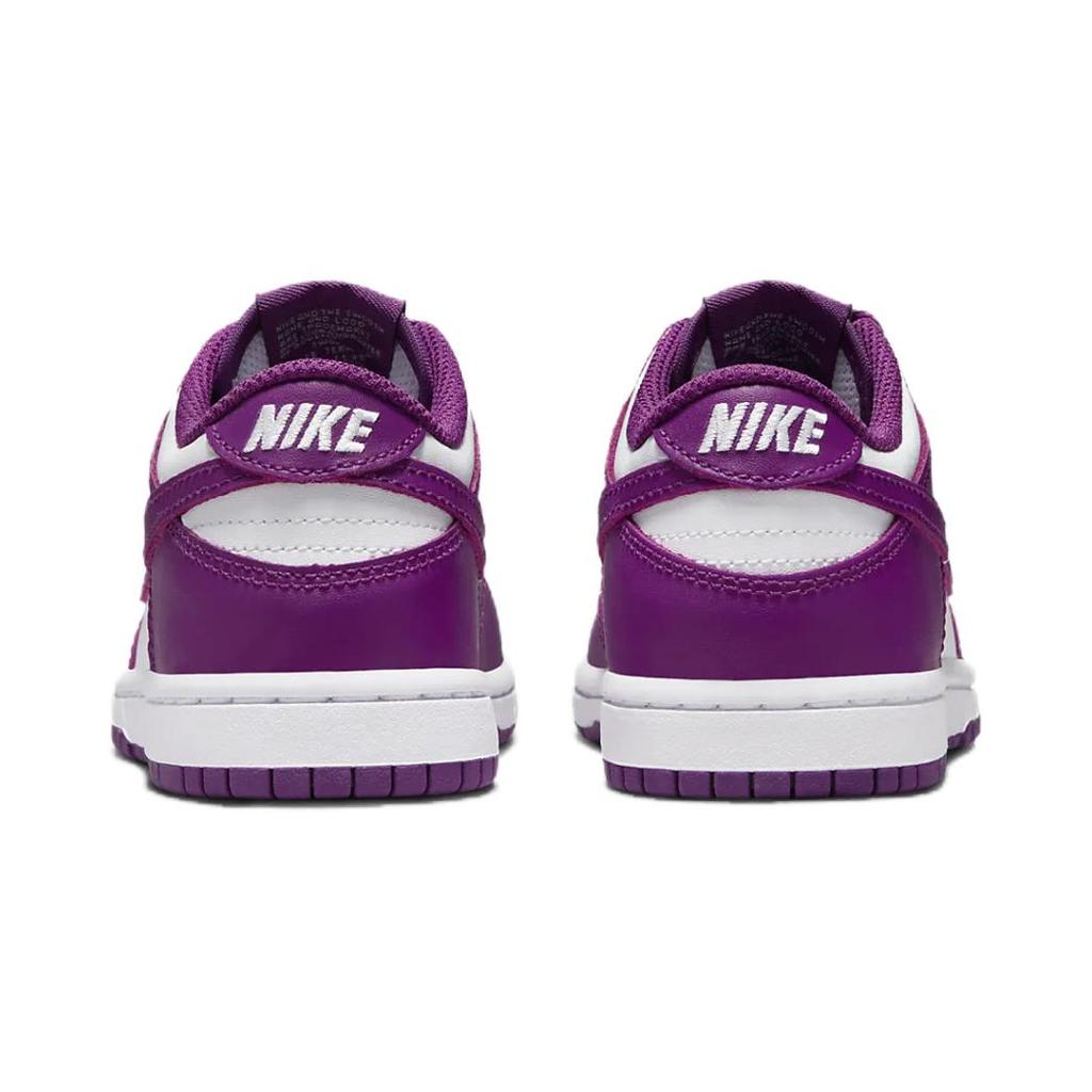 Nike Dunk Low PS Viotech White Kids Sneakers Purple FB9108-110