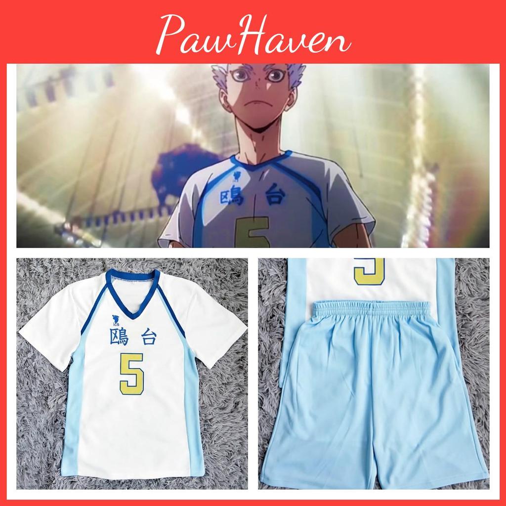 Volleyball Boy Cosplay Jersey European And Taiwanese High School Uniform With Starry Ocean Light Print