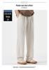 Men's Premium Tencel Linen Summer Pants - Lightweight, Wrinkle-Resistant, No-Iron, Loose Fit, Straight Leg Trousers.