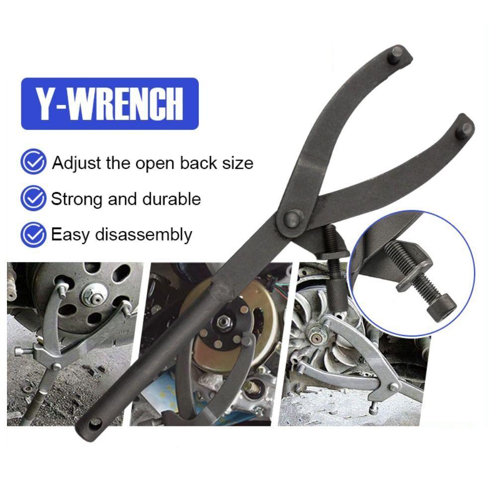 High Hardness Flywheel Clutch Wrench Y-Type Flywheel Disassembly Wrench  Mechanical Repair