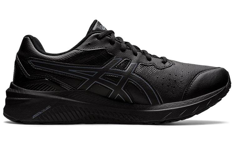 ASICS GT 1000 Leather 2 Comfortable Abrasion Resistant Low top Trainin