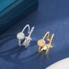 Four-leaf Clover Ring Subtly Luxurious High-end Unique and Elegant Adjustable Open Ring