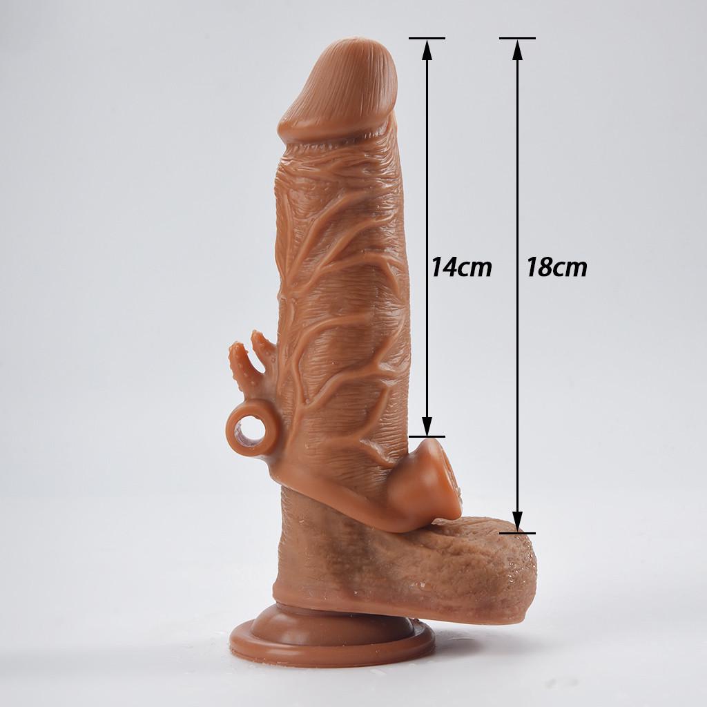 Wear Men And Women To Lock The Fine Wolf Braces To Thickened Condoms