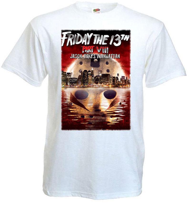 Friday The 13th v2 T-shirt white movie poster all sizes S5XL XL