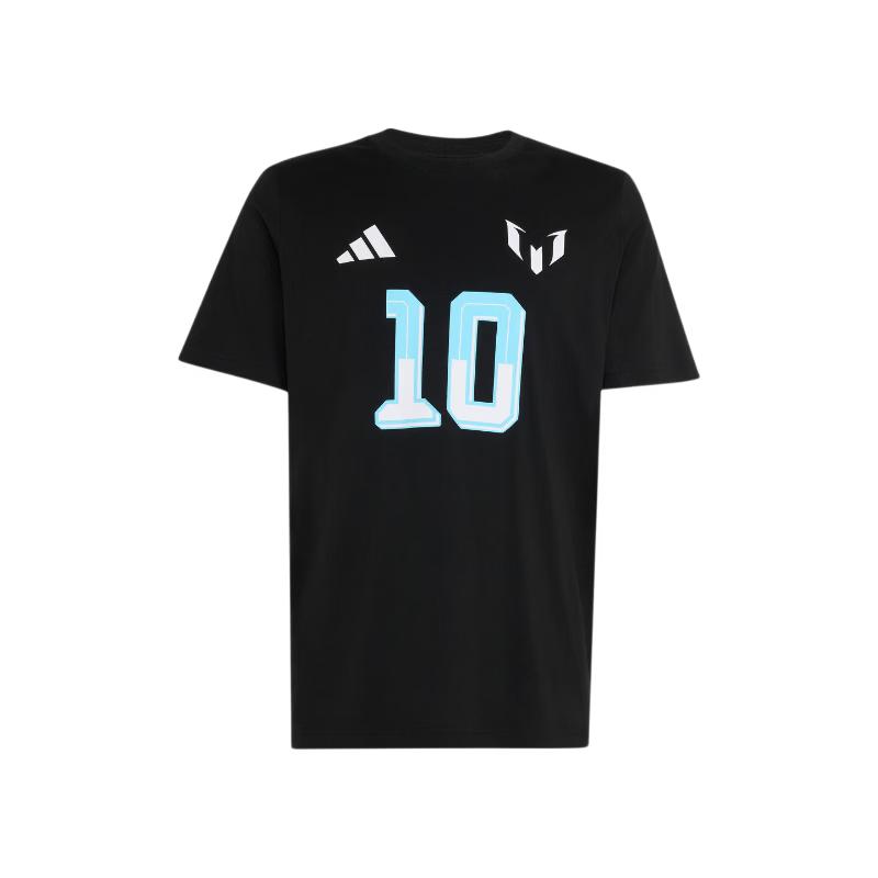 Adidas Men's Messi Series Cotton Short Sleeve Football T-Shirt