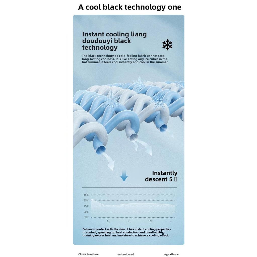 Letní pratelný povlak na polštář z ledového hedvábí odolný proti prachu z fazolí 48x74 Domácí povlak na polštář, Ochranný potah na polštářovou výplň