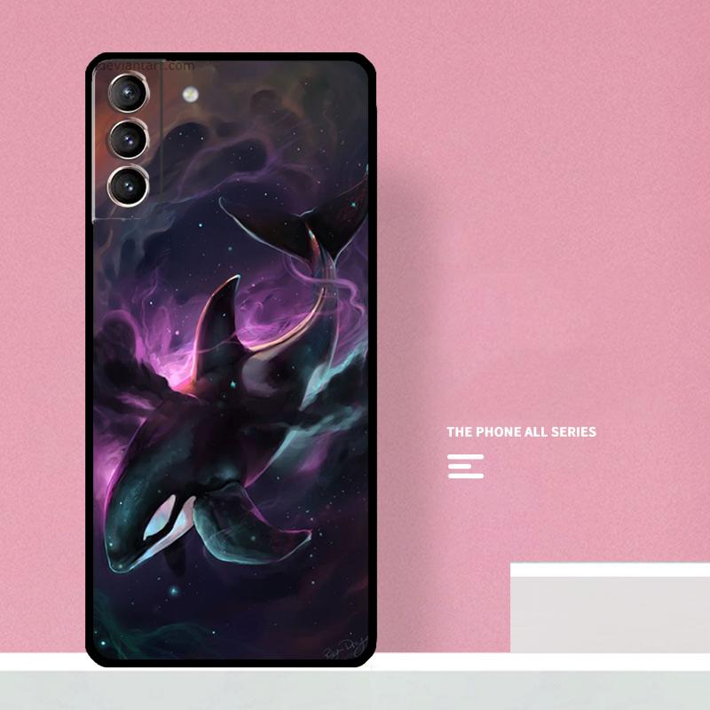 

Killer Whale Phone Case For Samsung Galaxy S26 S25 S24 S20 S21 S22 S23 Ultra S10 Plus S25 FE Cover Coque Galaxy S10