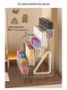 Large Capacity Acrylic Pen Holder for Watercolor and Drawing Pens - Compartmented Storage and Display Rack