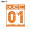 Nuovo Stile Auto Decalcomanie Decorative Creative per Auto WRC FIA World Rally Championship Vinile per Portiere Auto Decalcomanie per Carrozzeria Auto