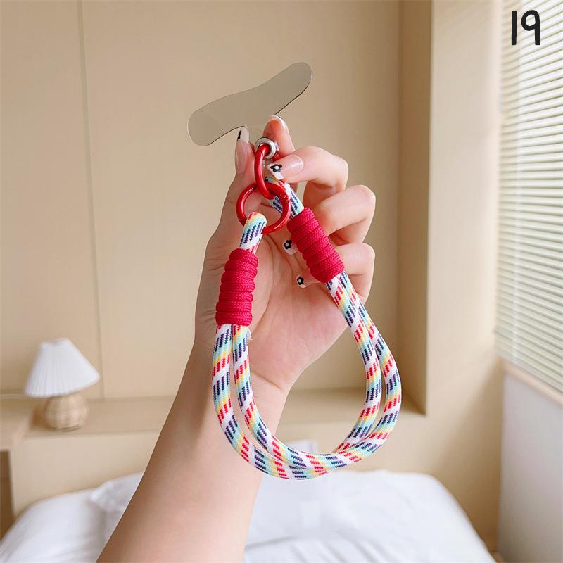 Wrist Strap For Phone Charm Luxury Cell Accessories With Patch Key Lanyards Exquisite Bracelet Telephone Jewelry Rope Keychain