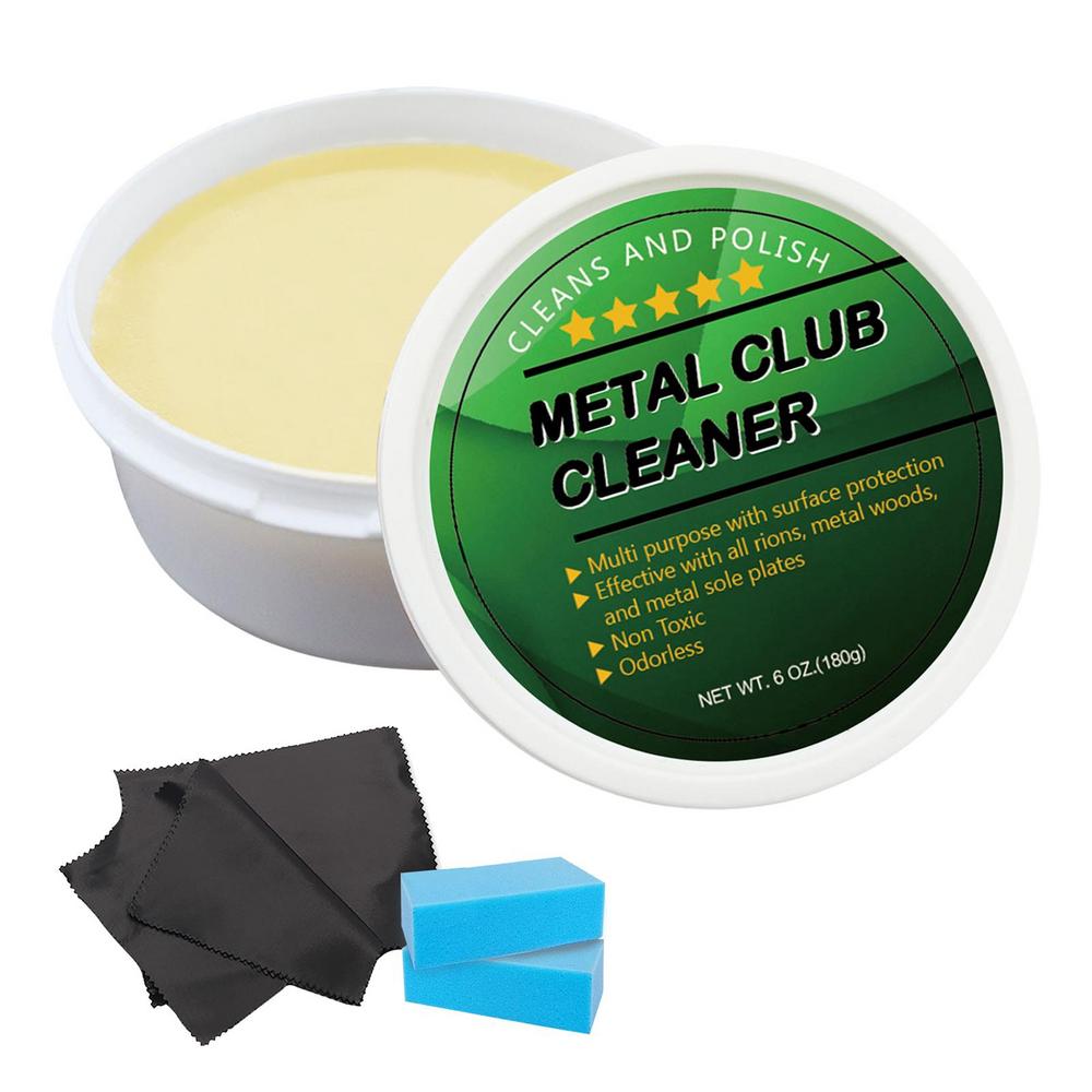 

Golf Club Polishing Kit Safe Odorless Scratch Remover Multi-purpose Golf Groove Cleaner 6.4 Oz For Polishing Golf Accessories
