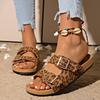 Mode Damen Anti-Rutsch Hausschuhe Sommer Outdoor Flache Strandsandalen Frau Flache Slipper Leichte Designer Schuhe Pantoletten Damen