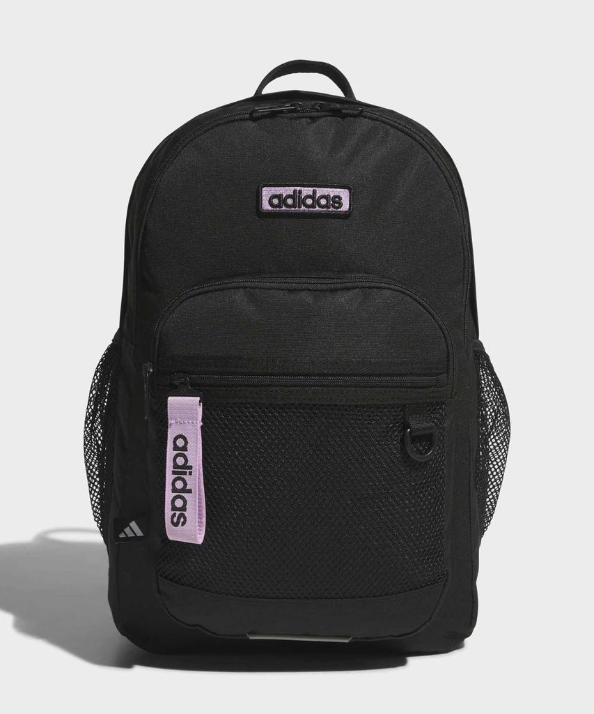 adidas Back To School Backpack Linear Logo - Black:Lavender / Ke7431