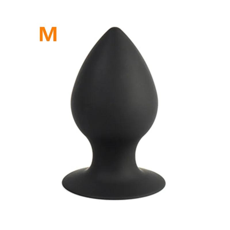 New S/M/L/XL Flower Bud Soft Silicone Anal Plug Suction Cup Big Butt Plug Prostate Stimulation Anal Massager Sex Toys for Women