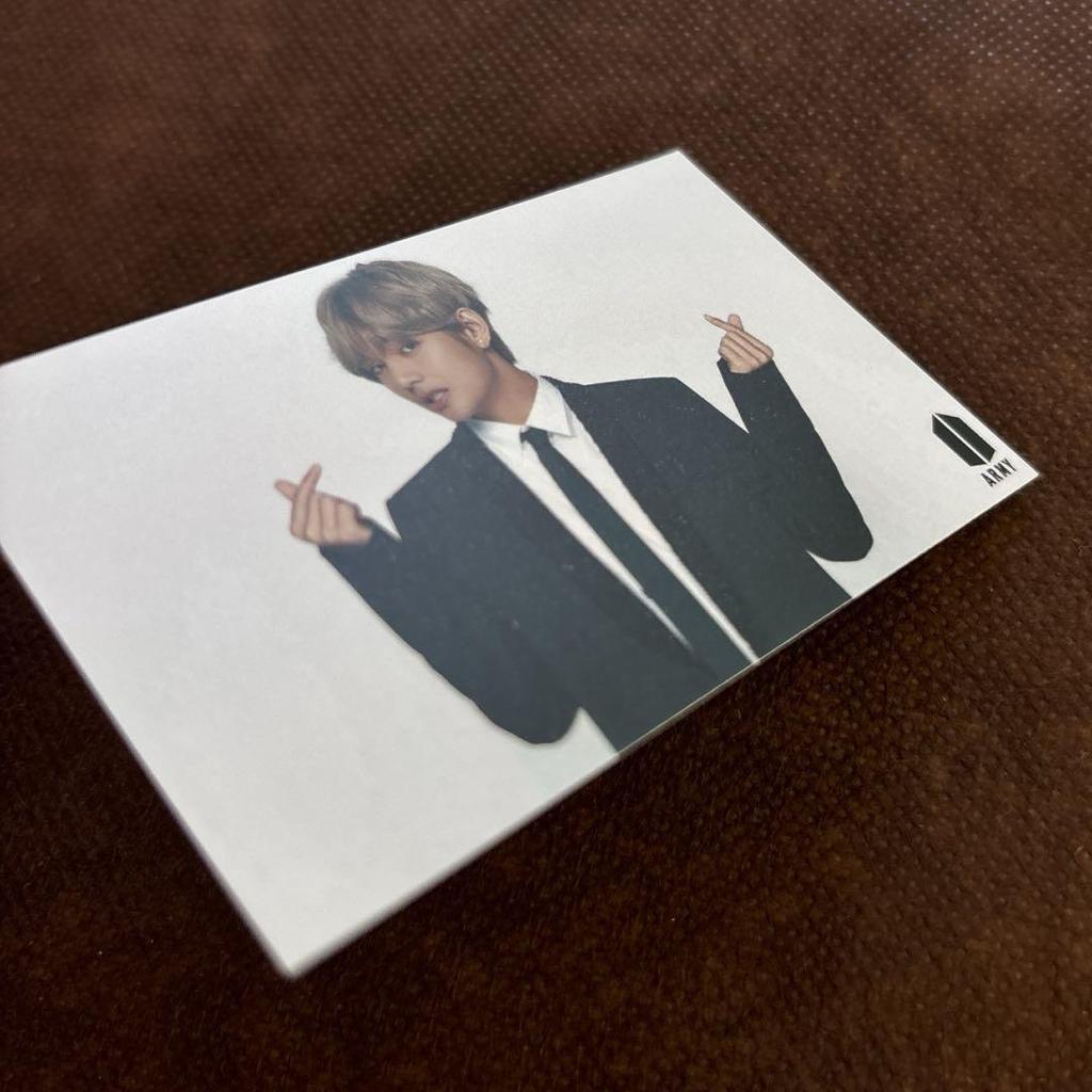 [USED] BTS WINGS FINAL ARMY Booth Trading Card V Taehyung
