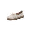 A Woman Wearing A Pair of Soft-soled and Soft-top Single Shoes, Flat, Breathable and Versatile Casual Shoes Devotion