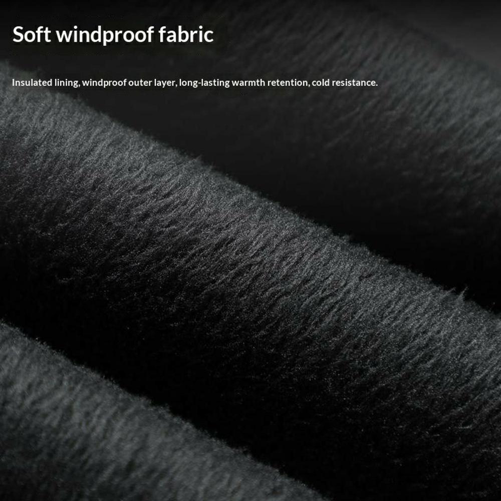WEST BIKING YP0215050 1 Pair Windproof Cycling Shoes Cover Winter Thermal Overshoes Protector, for Shoe Size 40-43