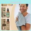 Woodsleep Men's Beard Care Set Nourishing Moisturizing Gentle Cleanser For Beard Maintenance