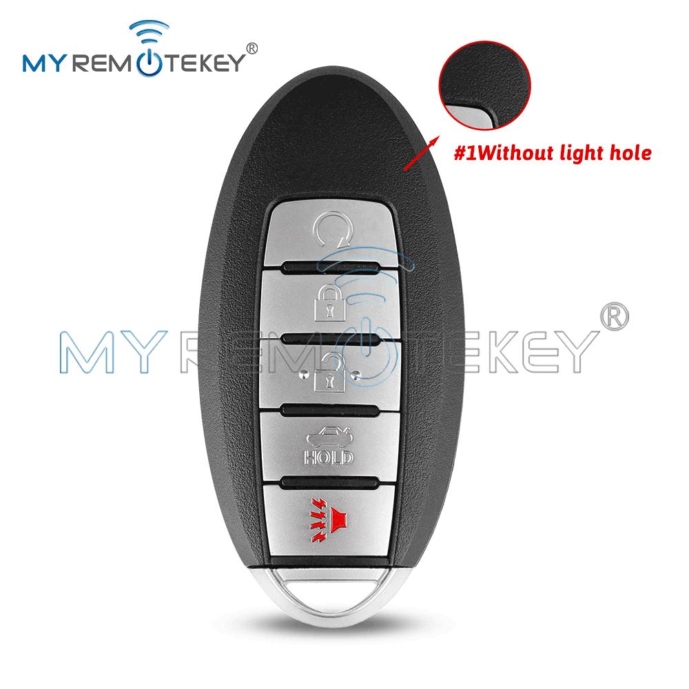 

MYREMOTEKEY S180144310 KR5S180144014 smart key case 5 button(Trunk) for Nissan Altima Maxima 2016 2017 2018