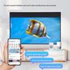 Concealed Ceiling Electric Lifting Projector Screen - High-Definition Pull-Wire Design
