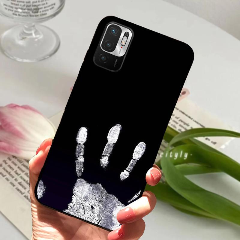 Für Redmi Note 10 5G Hülle M2103K19C Tier Silikon Weiches TPU Handyhüllen Für Xiaomi Poco M3 Pro 5G Stoßfest Bumper Fundas