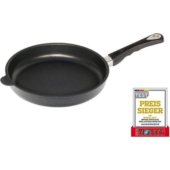 Poêle - amt - allemand - 32 cm - fonte d'aluminium - anti-adhésif - compatible induction