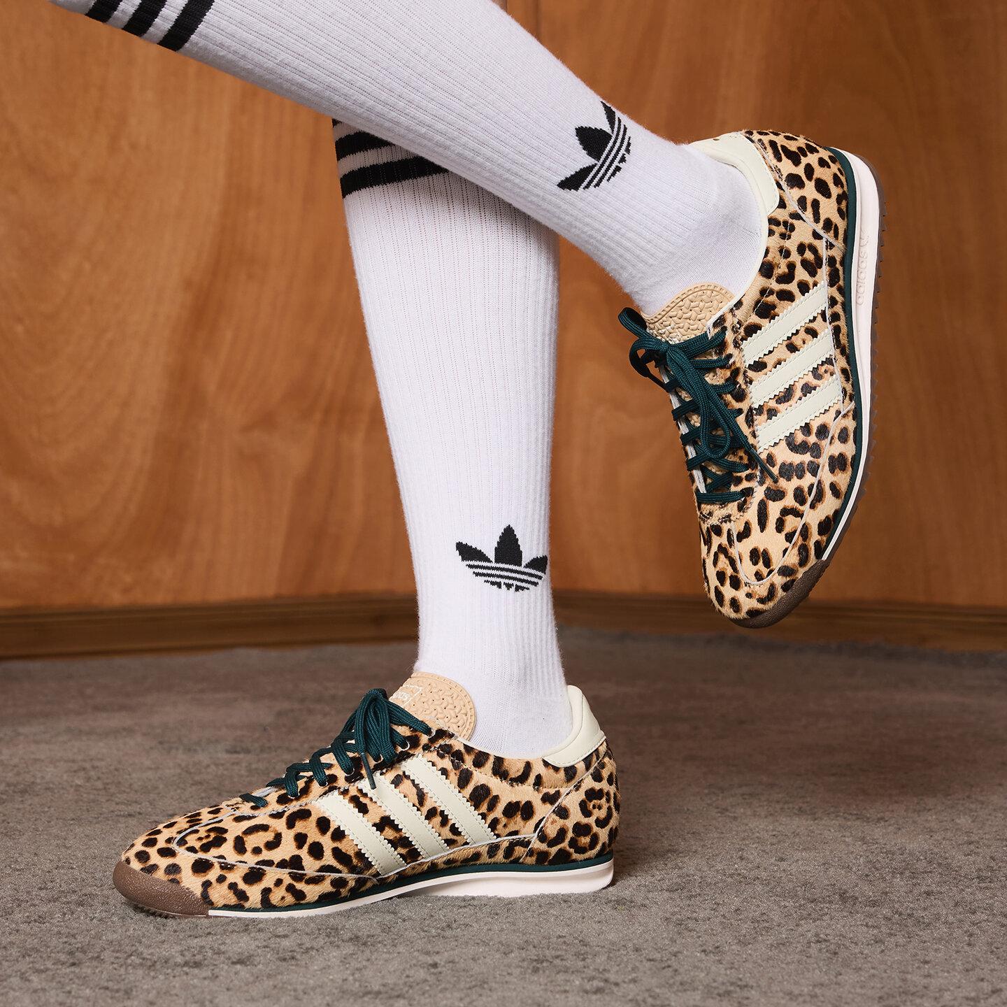 adidas SL 72 OG Leopard Magic Beige (Women s) 36.5