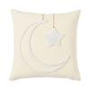 Elegant Lunar Shape Cushion Cover Fabric For Living Space And Parties