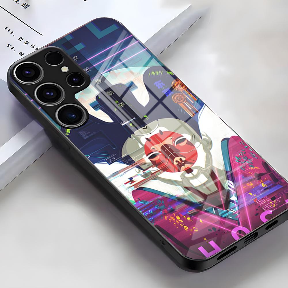 Ghost In The Shell Phone Case For Samsung S26 S25 Edge Ultra S23 S22 S21 S20 Ultra Plus S24 Fe A54 A53 A25 Glass Cover