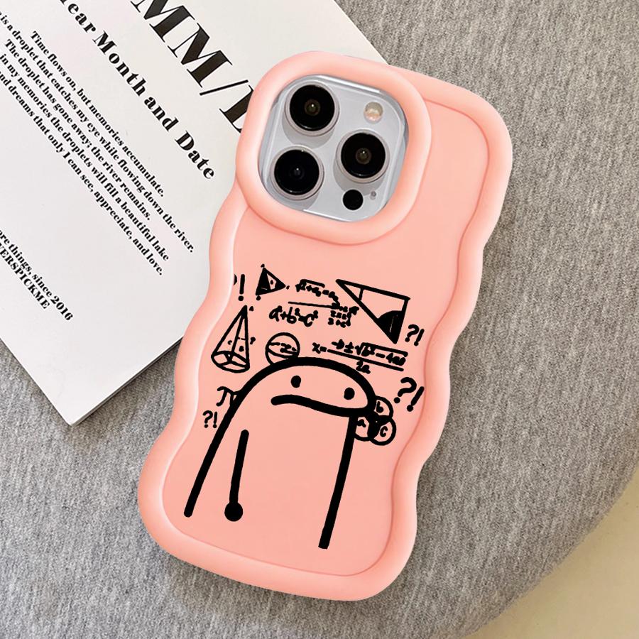 Soft Phone Cover Case for iPhone XR 13 8 16 Pro Max 17 Air 12 11 15 Plus 14 Interesting Cartoon