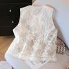 Women's New Chinese Style Embroidered Beaded Vest
