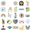 50 Cute Waterproof VSCO Cartoon Stickers for Earphone Cases, Mirrors, Bottles