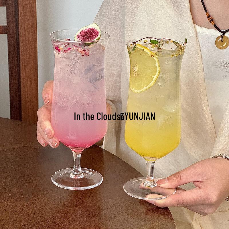 ZISIZ High-Foot Juice Glass